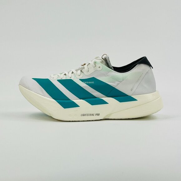 Adidas Adizero Adios Pro 4 \'White Pure Teal\' JR1267 Running Multi Size